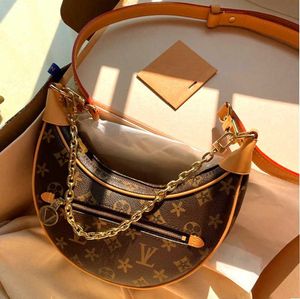 23x7x13cm luksusowa torba na ramię projektanci torebki torebki torebki torby brązowe kwiaty kobiety listu marki skórzane torby na ramię Brown kratę 7284