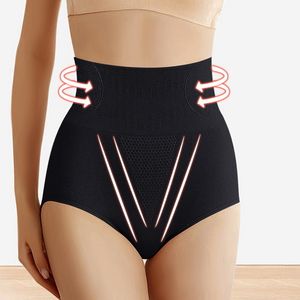 Vita Tummy Shaper Mutandine modellanti senza cuciture Donna High Body Butt Lifter Addominale Shapewear Dimagrante Slip caldi Sicurezza Underpanty 230425