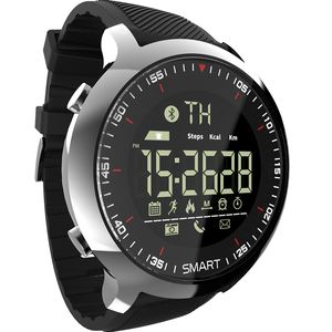 Mk18 Smart Watch Sport Sport IP68 Pedômetros à prova d'água Lembrete de mensagem 12 meses Smartwatch para iOS Android