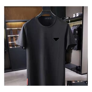 Camisetas masculinas masculas camisetas designers Man Tees Tops Tshirts Summer Summer Circt Letters Impred Men S4XL Drop Delivery Apparel Roupas