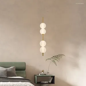 Lâmpadas pendentes nórdico lustre de vidro branco ouro metal para cabeceira sala de estar el loja escritório arte deco luminárias cordão ajustável
