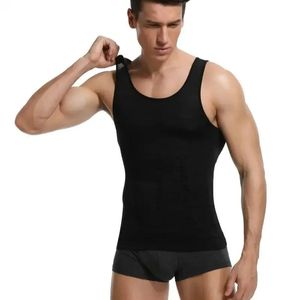 Cintura barriga shaper undershirts masculino corpo shaper emagrecimento colete barriga controle topos shapewear barriga cintura trimmer camisas 231124