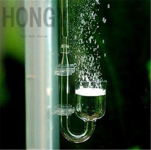 Utrustning Hongyi 2pieces/Lot Glass Aquarium Koldioxid CO2 Raffinär Small Caliber Small Cup Refiner Fish Tank Special Supplies