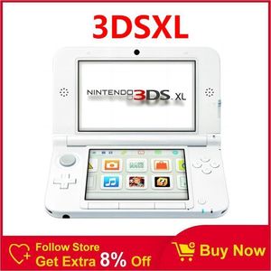 Portable Game Players Konsol Bekas Asli untuk 3Dsxl 3DSll GBA GAME Tangan 3D dengan Kartu Memori 128GB 230425