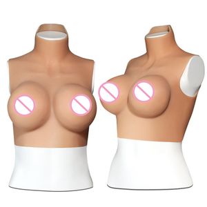 Breast Form Huge Tits Crossdressers Sissy Silicone Breast Form False Boobs Fake Chest Bodysuit For Mastectomy Shemale Transgender Cosplay 230426