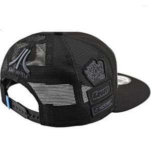 Boll Caps Flat Edge Hip Hop Hat Tide Alfabetet Skateboard Cap English Duck Visor Par Street Dance Bump Color Baseball