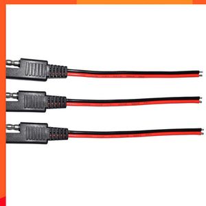 Новые выходные кабели SAE 18AWG 15см 2 SAE Power Connectors 2-контактный удлинитель SAE Краткий разъем