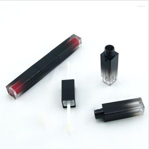 Storage Bottles Square 3ML 2 Empty Lipgloss Containers Double Head Lip Gloss Tubes Lipstick Glaze Lipbalm