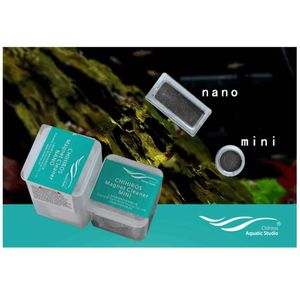 Verktyg Chihiro 1 bit borstalger Ta bort magnetisk renare borste för akvarievatten växtrev marin fiskbehållare mini nano stark borste