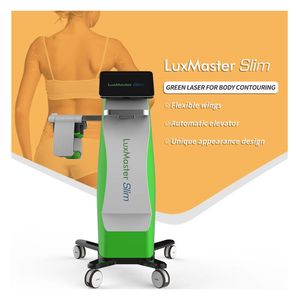 10D Laser LuxMaster Slim Machine Nicht-Invasives Shaping Fat Loss Removal System 532nm Green Laser Light Body Slimming Cellulite Removal Fat Burning Device