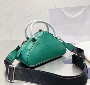 Borsa a tracolla triangolare diagonale borsa da donna firmata borsa a tracolla con motivo a rilievo con lettera di moda a tracolla 4 colori