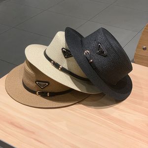 Chapéu de balde para mulheres nylon hat hat metal chaps preto novo moda de luxo chapéu de luxo primavera de chapéu de praia de alta qualidade