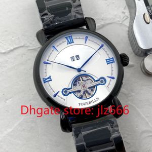 Zegarek premium dla mężczyzn (PP) z dużym projektem koła zamachowego, w pełni automatyczny zegarek mechaniczny, sportowy i wolny wodoodporny lustro, QQQ