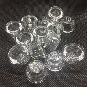 Neueste austauschbare transparente rauchende Pyrexglas neun Löcher Siebschüssel Filterlöffel Behälter trockener Kräutertabak tragbare Silikon-Zigarettenspitze Rohr DHL
