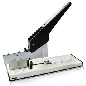 Staplers High Quality Heavy Type Metal Stapler Bookbinding Stapling 120 Sheet Capacity Office Tools 230425