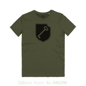 Erkek Tişörtleri Maglietta Leibstandarte K? Nigstiger Tiger 2 Ardenne 1 Panzer Division T Shirt Moda Gençlik Woyouth's T Shirt 230426