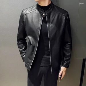 Men's Jackets Autumn Trend Handsome Motorcycle Jacket Coat