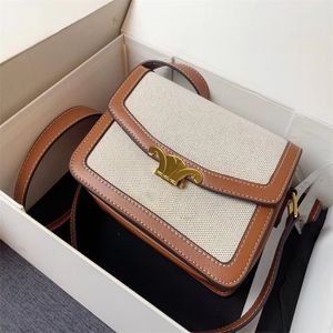 Classic Triumph Designer Bag Women's Crossbody Bag Vintage Handbag Underarm leather Shoulder Luxury teen purse Women's Designer bag