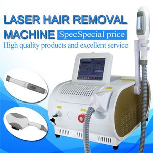 Maszyna laserowa Wybierz trwałe usuwanie włosów Rejuvenation Dwa uchwyty ponad 600000 strzałów maszyn do kosmetyków