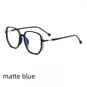 Sonnenbrillenrahmen 56 mm rechteckige ultraleichte TR-Business-Männerbrillen verschreibungspflichtige Brillen Damenmode Vollrandbrillen 30102