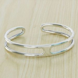 S925 Sterling Silver Ring Bracelet Couple Fashion Classic Chinese Style Letter Net Red Temperament Creative Personality Opening Simple Jewelry