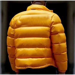 Winter yellow down jacket men's Nocta designer Down coat back big thickened bread Jacket men and women fashion warm df