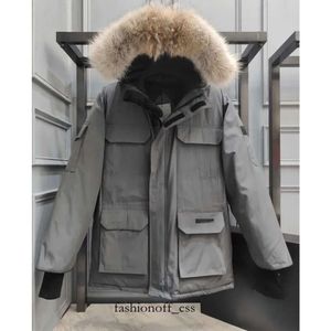 Jaquetas de inverno canadenses masculinas grossas quentes parkas roupas ao ar livre moda mantendo casal transmissão ao vivo casaco feminino gansos 807 560
