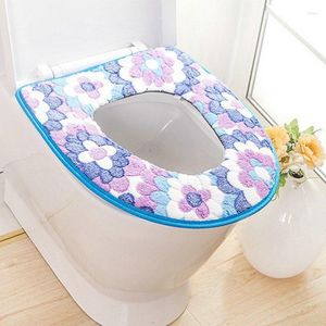 Toalettstol täcker badrum närmaste tvättbar varmare mattdyna kudde uppvärmda täcktillbehör