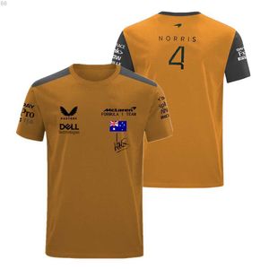 Męskie koszulki Nowe F1 Formuła 1 Drużyna McLaren MCL36 Racing Fan T-shirt i damskie krótkie sportowe sport ekstremalny