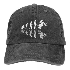 Berets Summer Cap Sun Visor Evolution Motor Motor Hip Hop Caps Dirt Bike Motocross Sport Cowboy Hat Hat Hats Hats