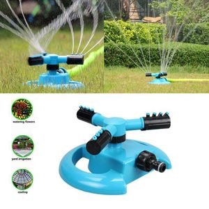 Watering Equipments 360° Automatic Rotating Garden Lawn Circle Water Sprinkler 12 Nozzles Pipe Hose Irrigation Supplies