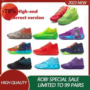 Ball Lemelo Basketball Shoes nickelodeon slime mb.01 Будь ты спортивные туфли MB 1 Rick и Morty Mens Sneakers MB1 дети низкая радужная коробка Dreamswith