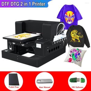 L805ヘッド付きプリンターA3DTG Tシャツ印刷機カラーゴールドスタンピングに直接