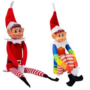 Elfo di Natale Baby Book scaffale Elfo di Natale bambola decorata con decorazioni natalizie regali giocattolo