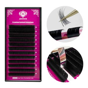 Makeup Tools Abonnie CD Curl Classic Individual Eyelash Extensions Russian Volume Lashes Fluffy Premium 230425