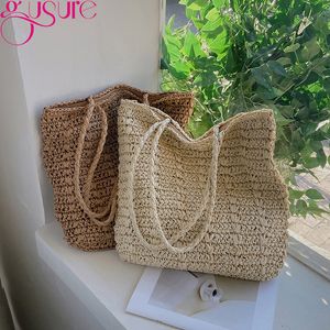 Сумки для покупок Женщины Женщины летняя пляжная сумочка Стина Раттан