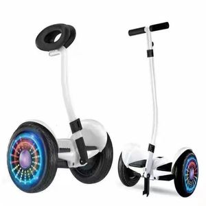 Diğer Spor Malikasyonları Elektrikli Akıllı Hoverboard Çocuklar 6 yaşın üzerindeki bacak kontrolü Twowheel Kendi Kendini Dengeleme Scooter 231214