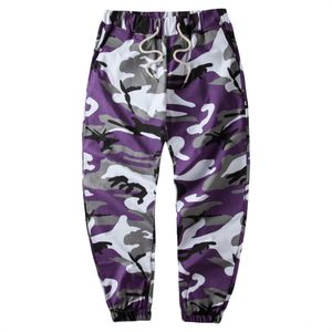 Calças masculinas Camuflagem Calça Militar de Carguem Homem Hip Hop Skateboard Bib Geral Pants Ins Rede de INS com BDU High Street Jogger Pants 230425