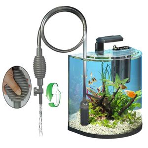 Strumenti Strumenti per la pulizia del serbatoio di pesce Pompa a sifone per acquario Serbatoio per il cambio dell'acqua dell'acquario Pompa di aspirazione pulita Accessori per acquari Acuario