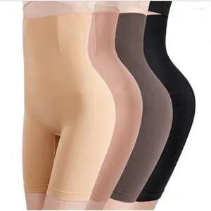Kvinnors shorts Kvinnor formade hög midja bulfer bantning underkläder kropp shaperwear tränare mantel kvinna platt mage