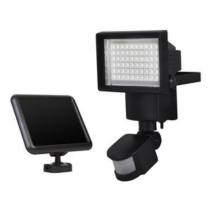 LED LED LED Solar Flood Light Light Outdoor Security Pir Motion Sensor 60 LEDS Garden Path Wall Emergency Lamp207e