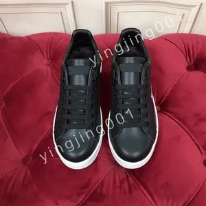 2023 New Top Fashion Sneaker Mens Naval Shoes Fashion Womane Leather Lace Up Sneakers White Black Mens Womens