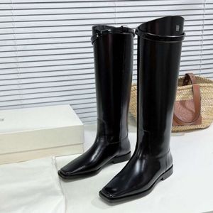 Toteme Designer Shoes Boots Head Long Ins Square Heel