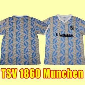 TSV 1860 Munchen 1992 Home Retro Soccer Jerseys Molders Kai Bulow Michael Munforms Lieendl Sascha Levent Aycicek ivica Oolic Christian Gytkjaer 92 Football Men Shirt