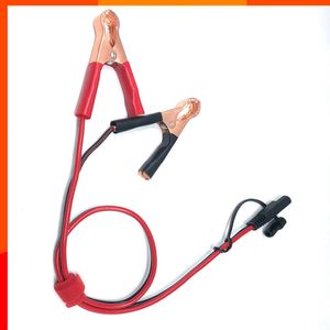 Auto Nuova Batteria da 60 cm Clip a Coccodrillo per Cavo di Prolunga del Connettore Sae 16AWG Sae 2 Spille Sgancio Rapido Impermeabile Antipolvere Cap cavo