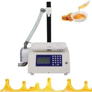 Macchina di riempimento del miele Automatico CNC pesatura e riempimento quantitativo in pasta di riempimento fluido viscoso Miele tahini pasta autunnale pera