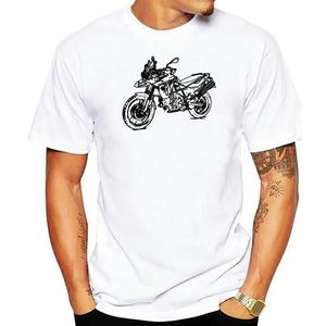 Мужская футболка мода R1200GS Футболка Grafik R 1200GS BJ 2013 Rally Rally R 1200 GS Motorrad Fahrer Tee Fore 230426