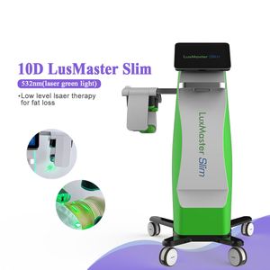 Luxmaster Slim Green Diode Laser Machine 532NM光療法360度のスキャン大きな領域のボディ輪郭の腹部セルライト除去彫刻装置