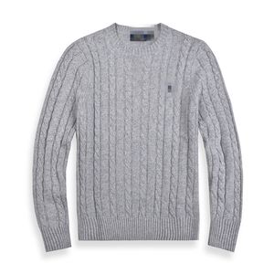 Высококлассный мужской брендовый свитер осенне-зимней уличной одежды, пуловер с длинными рукавами и круглым вырезом, вышитый буквами, теплый и удобный топ-свитер