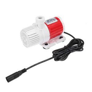 Acessórios 20w 12v dc 1100l/h bomba de água submersível marinha controlável velocidade ajustável bomba de água aquário tanque de peixes